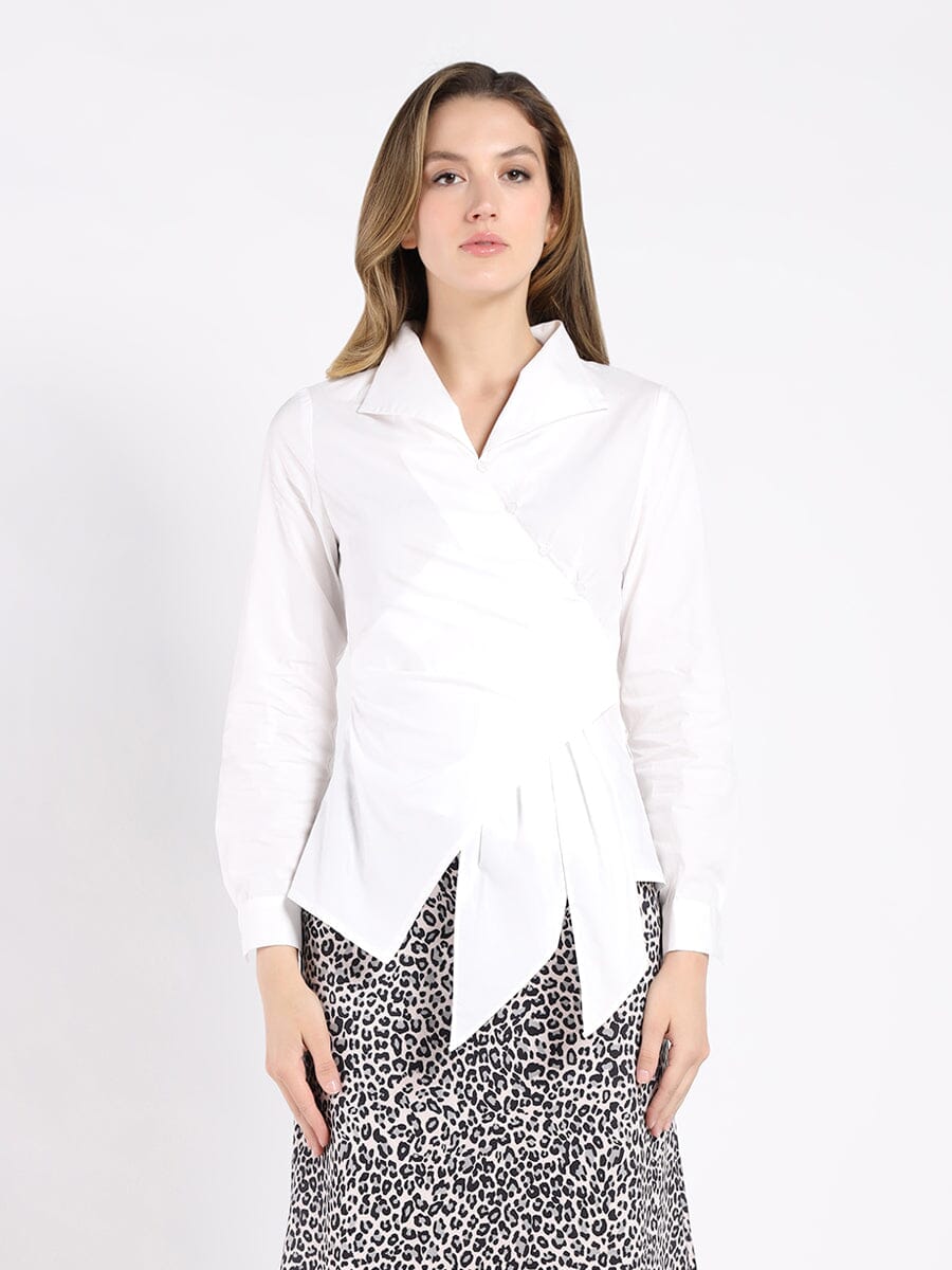 Asymmetrical Long Sleeve Top - Image 5