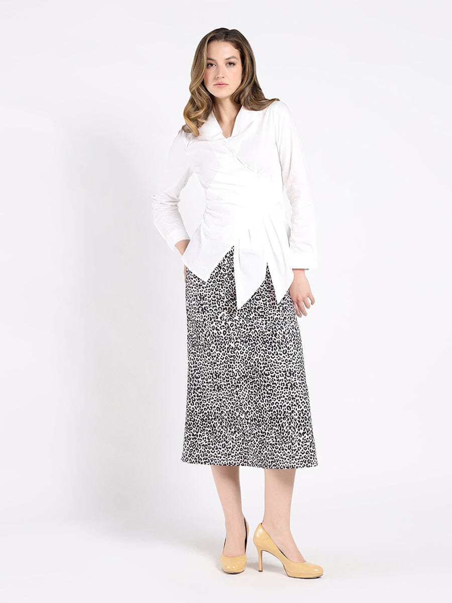 Asymmetrical Long Sleeve Top - Image 6