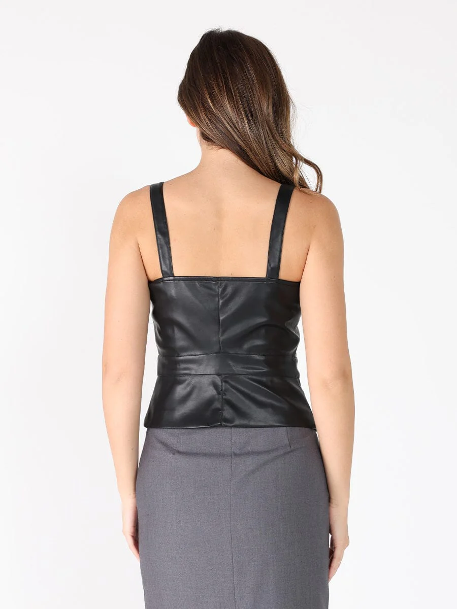 Leather Strap Top - Image 4