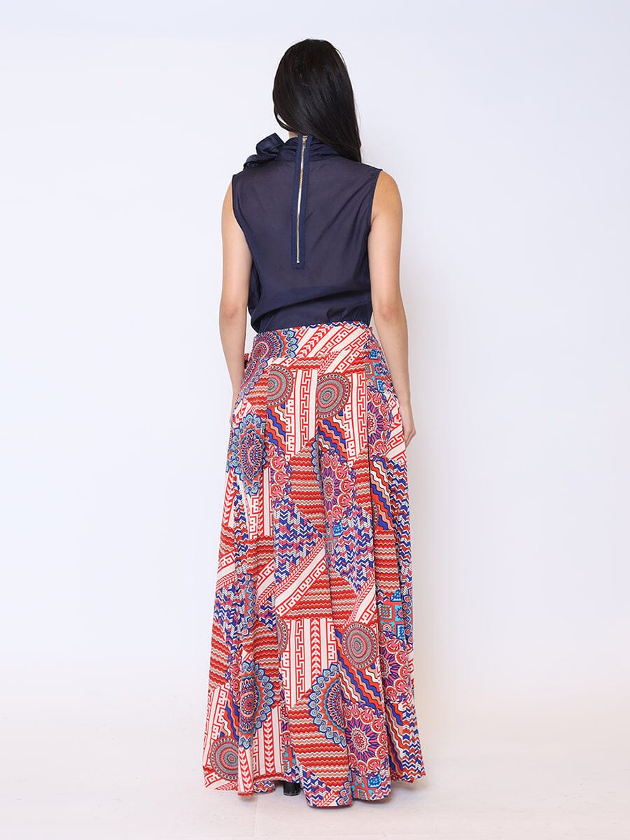Ribbon Bow Sleeveless Organza Top - Image 8