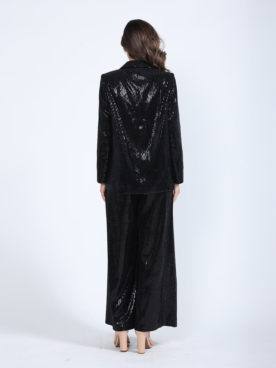 Sequin Embellished Blazer - Image 4