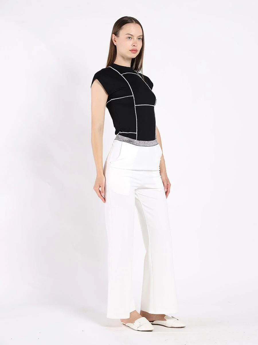 Spangle Detail on The Waist Pants - Image 7