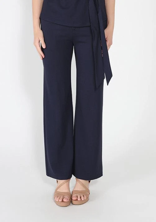 Straight leg casual pants