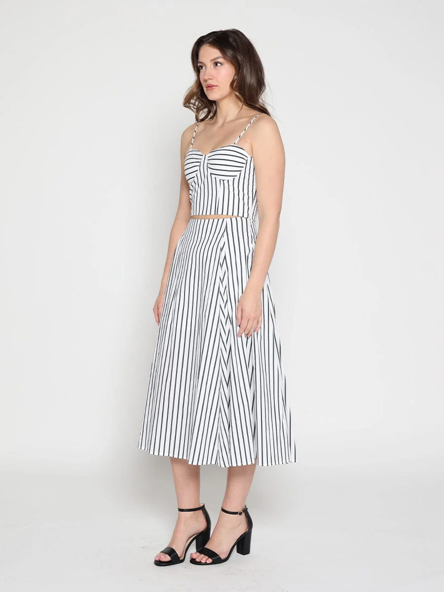 Striped Bralette Top - Image 3