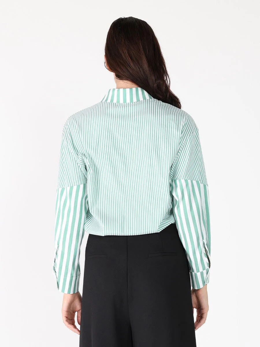 Stripped floral shirt - Image 3