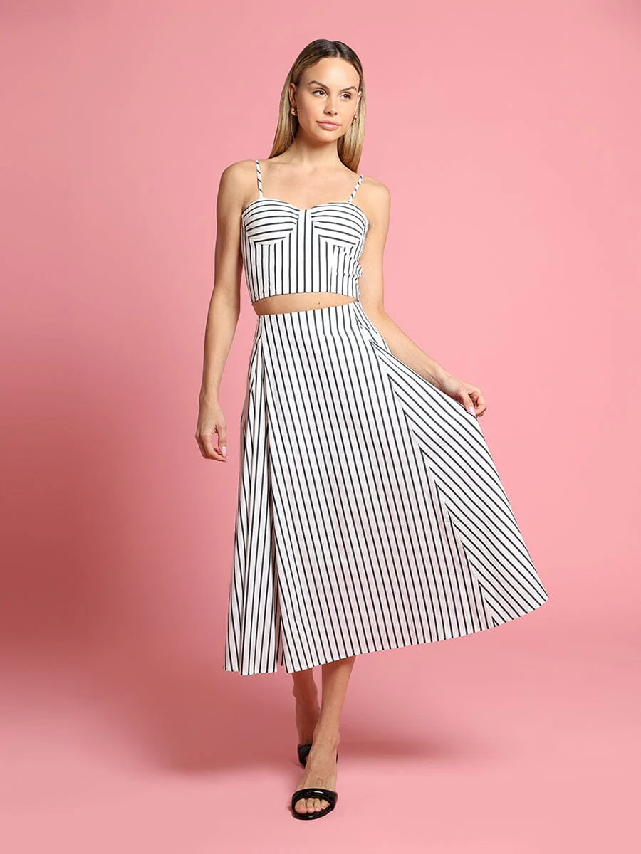 Vitalis Stripes Skirt - Image 2