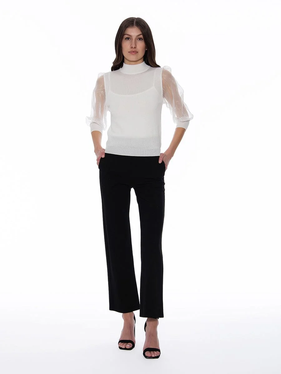Waist Band Stretched Fitted Pants - Image 10