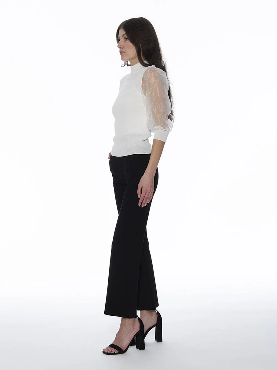 Waist Band Stretched Fitted Pants - Image 11