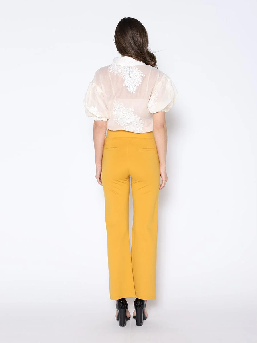 Waist Band Stretched Fitted Pants - Image 4