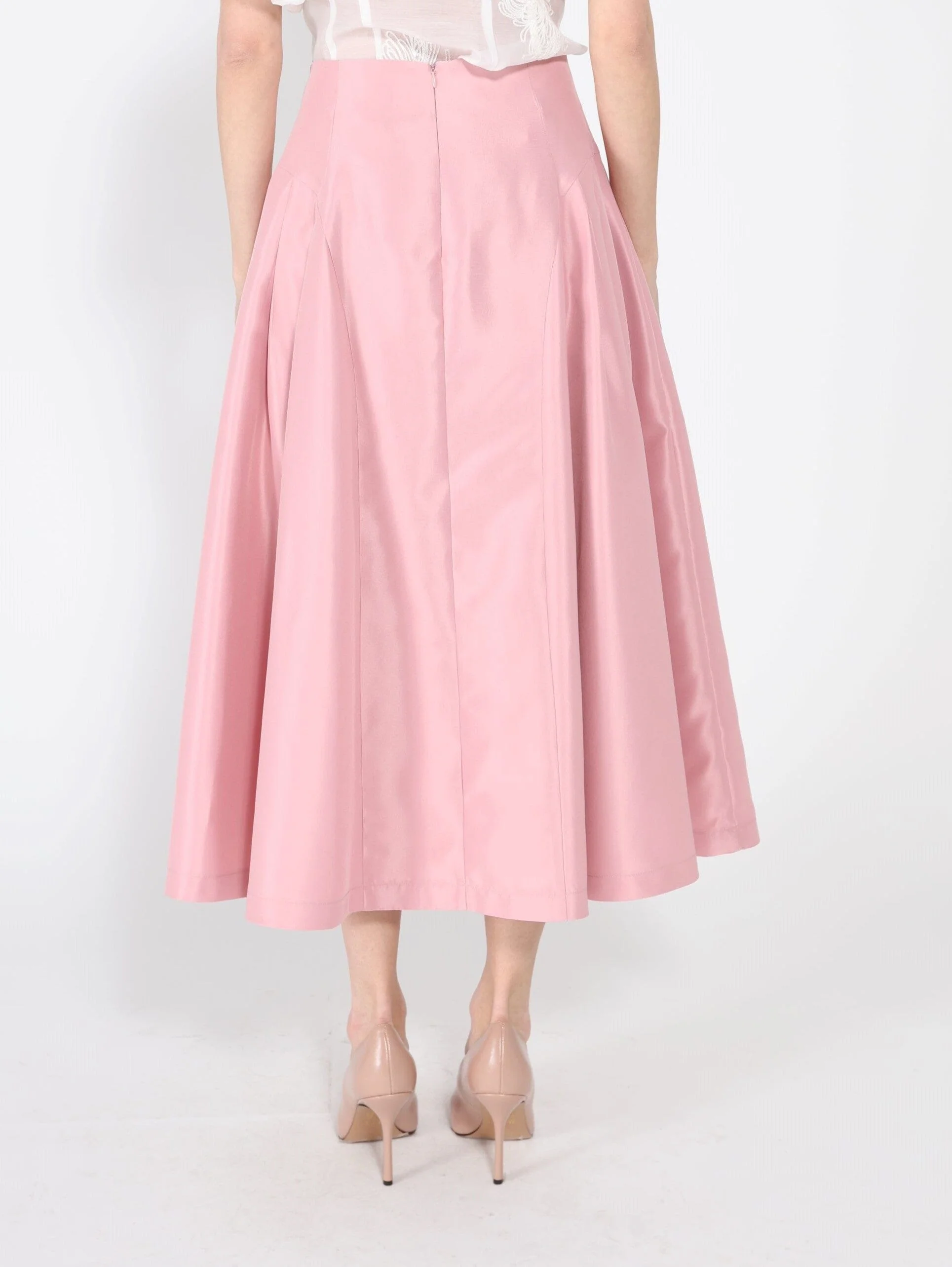 Wide Width Skirt with Back Zipper - Image 8